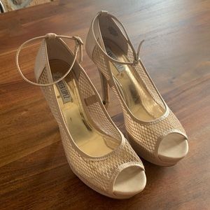 Jennifer Lopez Mesh Heels